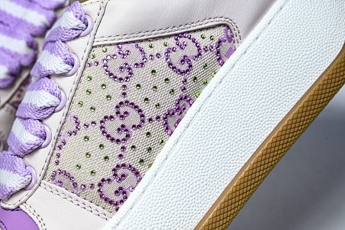 SCREENER SERIES OF THICK SOLED SPORTS SHOES FOR WOMEN VIOLET/LIGHT GRAY