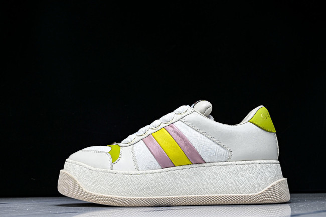 SCREENER SERIES OF THICK SOLED SPORTS SHOES FOR WOMEN VIOLET/GREEN/WHITE