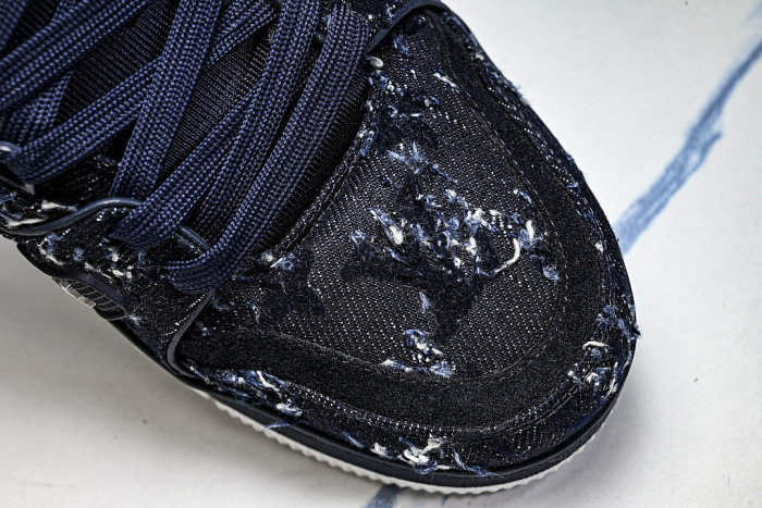 RUBBER-SOLED SPORTS CASUAL SHOES NAVY BLUE/NAVY BLUE