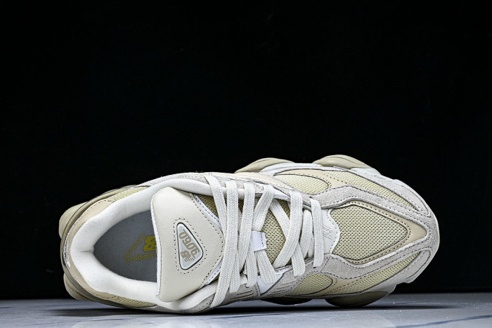 U9060SS NEW BALANCE 9060 RETRO CASUAL SPORTS RUNNING SHOES LIGHT WHEAT/WHEAT