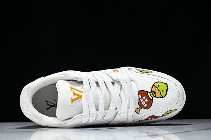 MEN'S AND WOMEN'S SPORTS AND CASUAL SHOES WHITE/PURE WHITE