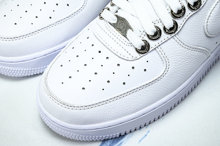 CZ8065-100 AIR FORCE 1 07 LOW CASUAL SNEAKERS WHITE/PURE WHITE