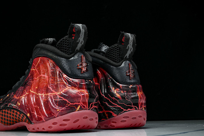 IR7336-001 AIR FOAMPOSITE ONE BLACK/BRIGHT CRIMSON/OFF NOIR