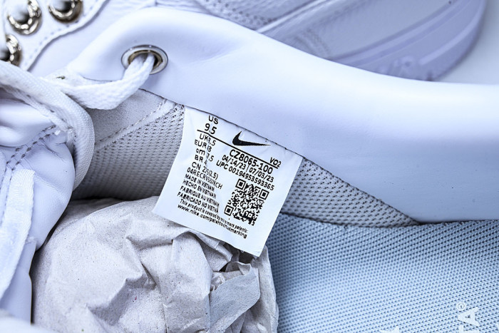CZ8065-100 AIR FORCE 1 07 LOW CASUAL SNEAKERS WHITE/PURE WHITE
