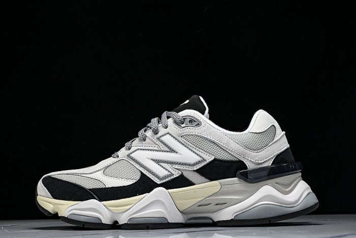 U9060JBB NEW BALANCE 9060 RETRO CASUAL SPORTS RUNNING SHOES GREY/BLACK