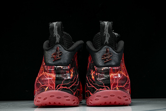 IR7336-001 AIR FOAMPOSITE ONE BLACK/BRIGHT CRIMSON/OFF NOIR