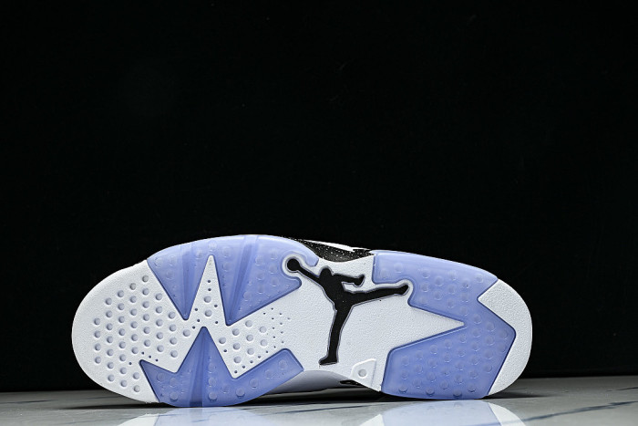 CT8529-108 JORDAN 6 RETRO WHITE/BLACK