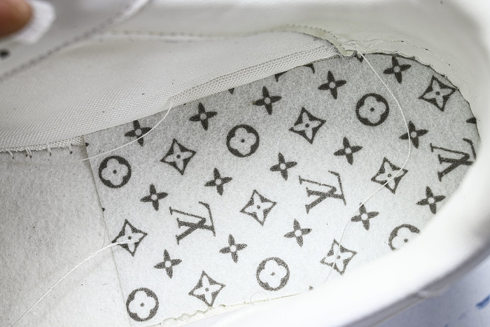 RUBBER-SOLED SPORTS CASUAL SHOES WHITE/WHITE/WHITE