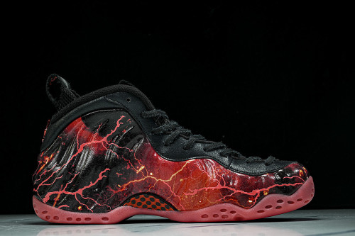 IR7336-001 AIR FOAMPOSITE ONE BLACK/BRIGHT CRIMSON/OFF NOIR