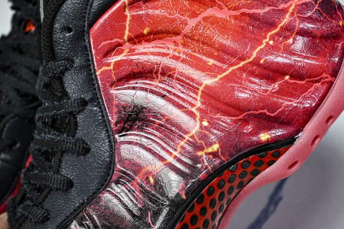 IR7336-001 AIR FOAMPOSITE ONE BLACK/BRIGHT CRIMSON/OFF NOIR