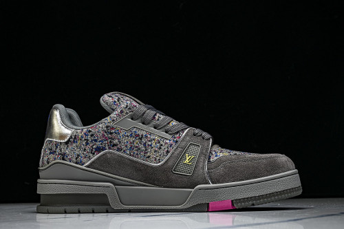 MEN'S AND WOMEN'S SPORTS AND CASUAL SHOES DARK GRAY/CONCRETE GREY