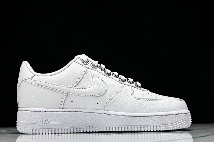 CZ8065-100 AIR FORCE 1 07 LOW CASUAL SNEAKERS WHITE/PURE WHITE