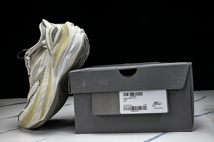 WMRTN-9191 BALENCIAGA JET THICK SOLED LOW TOP DAD SHOES BEIGE/LIGHT GRAY