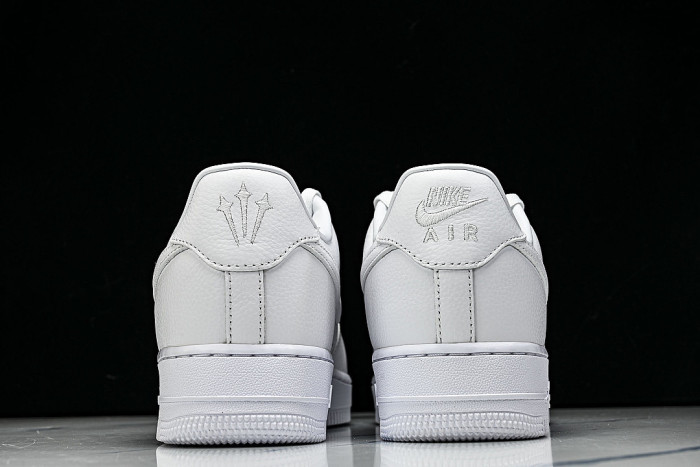 CZ8065-100 AIR FORCE 1 07 LOW CASUAL SNEAKERS WHITE/PURE WHITE