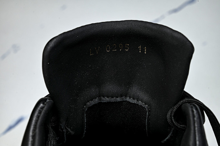RUBBER-SOLED SPORTS CASUAL SHOES BLACK/BLACK/BLACK