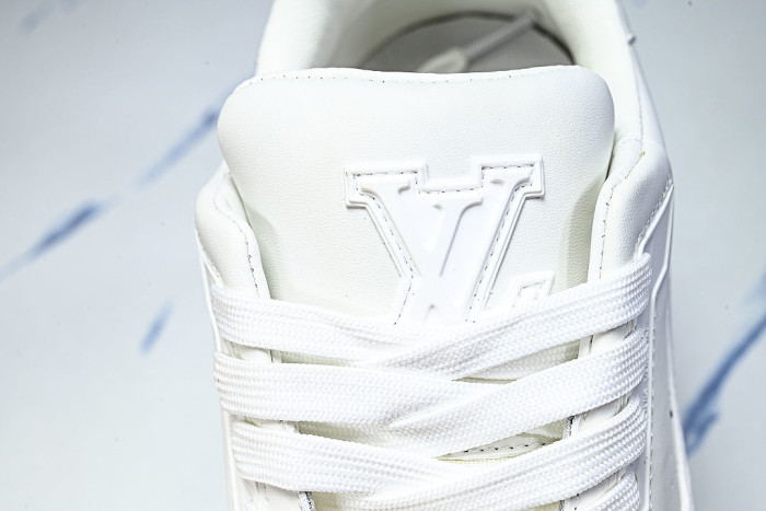 RUBBER-SOLED SPORTS CASUAL SHOES WHITE/WHITE/WHITE