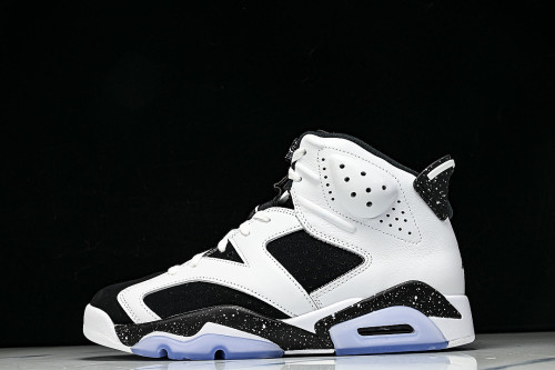 CT8529-108 JORDAN 6 RETRO WHITE/BLACK