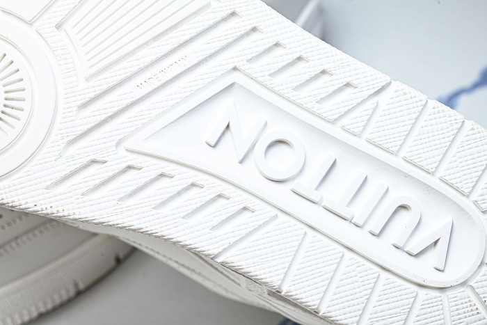 RUBBER-SOLED SPORTS CASUAL SHOES WHITE/WHITE/WHITE