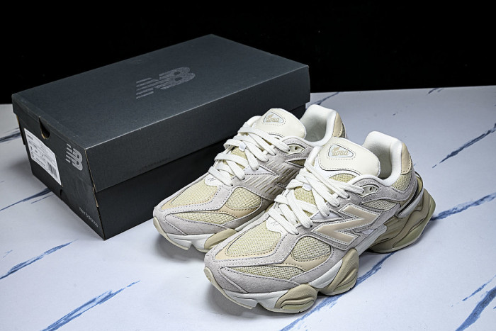 U9060SS NEW BALANCE 9060 RETRO CASUAL SPORTS RUNNING SHOES LIGHT WHEAT/WHEAT