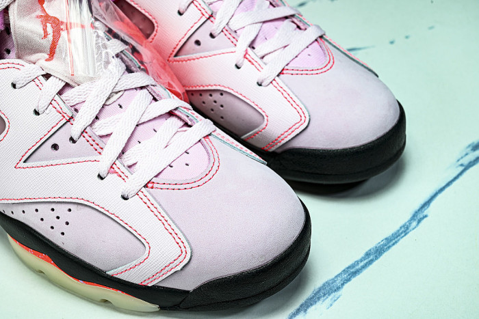 IQ5706-600 JORDAN 6 RETRO PLAYFUL PINK/INFRARED 23/SHY PINK/ARCTIC PINK