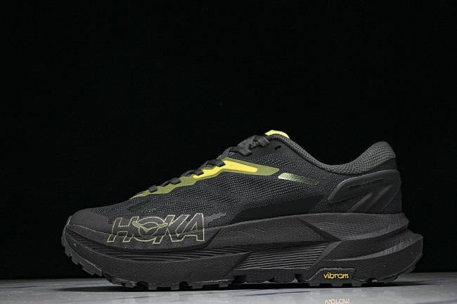 1175208-MTRT MAFATE X LOW PROFESSIONAL RUNNING SHOES BLACK/GREEN/YELLOW
