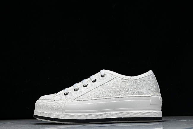 WALK'N LOW CASUAL SHOES FOR WOMEN'S DAILY SPORTS WEAR WHITE/PURE WHITE