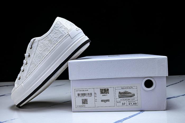 WALK'N LOW CASUAL SHOES FOR WOMEN'S DAILY SPORTS WEAR WHITE/PURE WHITE