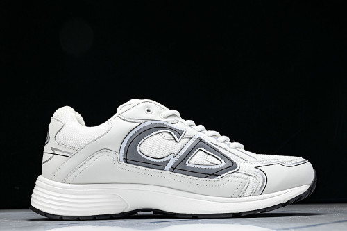 LOW-TOP THICK-SOLED SPORTS CASUAL SHOES WHITE/WHITE/WHITE
