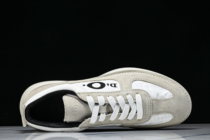 MEN'S SPORTY LACE UP COLOR BLOCKING CASUAL AND FASHIONABLE SINGLE SHOES LIGHT GRAY/GREY