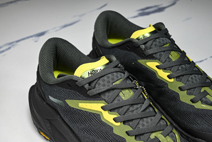 1175208-MTRT MAFATE X LOW PROFESSIONAL RUNNING SHOES BLACK/GREEN/YELLOW