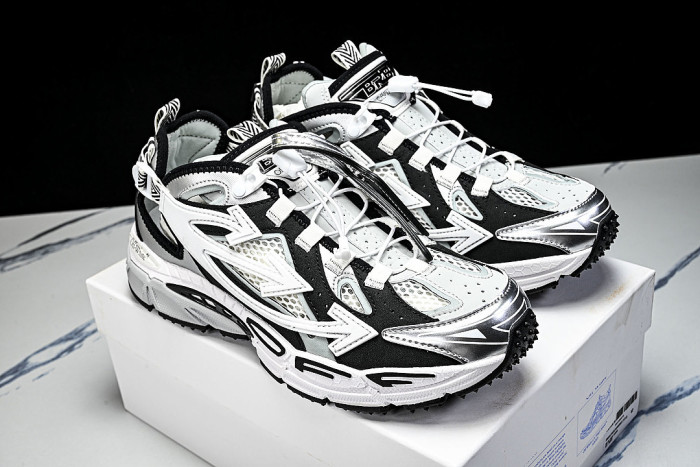 MOUNTAIN CLIMBING THICK-SOLED HIGH-RISE SPORTS AND CASUAL SHOES GREY/WHITE/BLACK