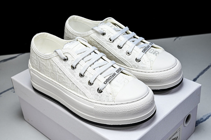WALK'N LOW CASUAL SHOES FOR WOMEN'S DAILY SPORTS WEAR WHITE/PURE WHITE