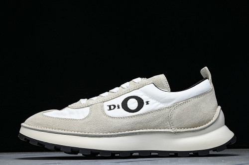 MEN'S SPORTY LACE UP COLOR BLOCKING CASUAL AND FASHIONABLE SINGLE SHOES LIGHT GRAY/GREY