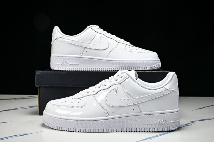 IV2857-100 AIR FORCE 1 07 LOW CASUAL SNEAKERS WHITE/PURE WHITE