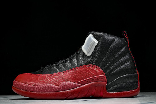 CT8013-002 JORDAN 12 RETRO BLACK/VARSITY RED