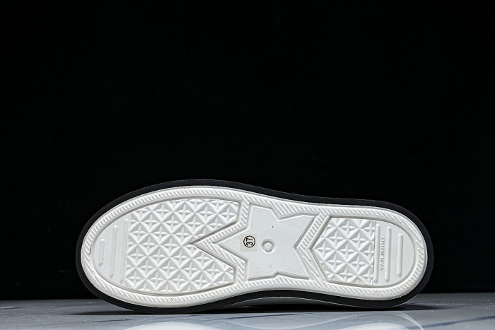 WALK'N LOW CASUAL SHOES FOR WOMEN'S DAILY SPORTS WEAR BLACK/WHITE