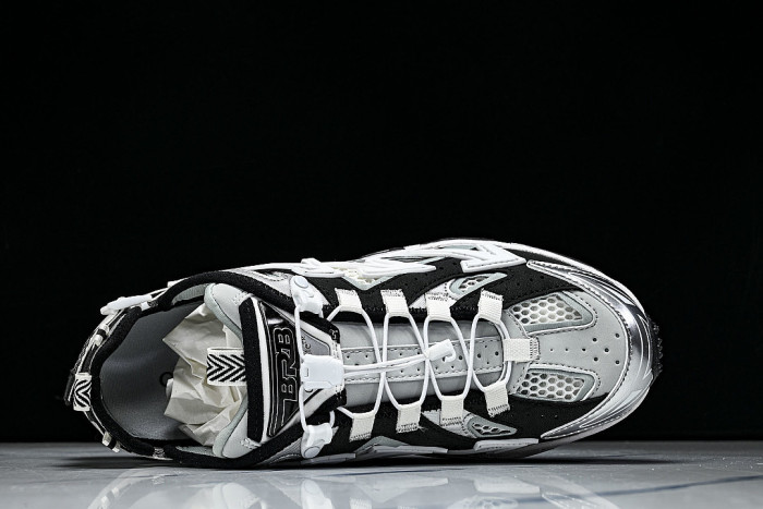 MOUNTAIN CLIMBING THICK-SOLED HIGH-RISE SPORTS AND CASUAL SHOES GREY/WHITE/BLACK