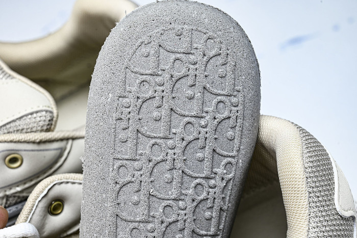 LOW-TOP THICK-SOLED SPORTS CASUAL SHOES BEIGE/BEIGE/BEIGE