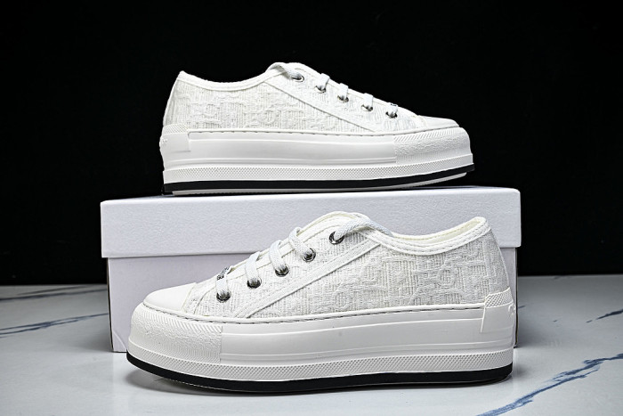WALK'N LOW CASUAL SHOES FOR WOMEN'S DAILY SPORTS WEAR WHITE/PURE WHITE