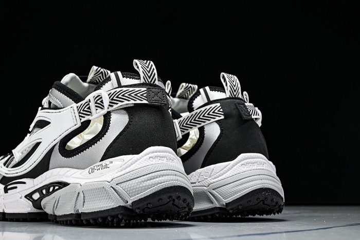 MOUNTAIN CLIMBING THICK-SOLED HIGH-RISE SPORTS AND CASUAL SHOES GREY/WHITE/BLACK