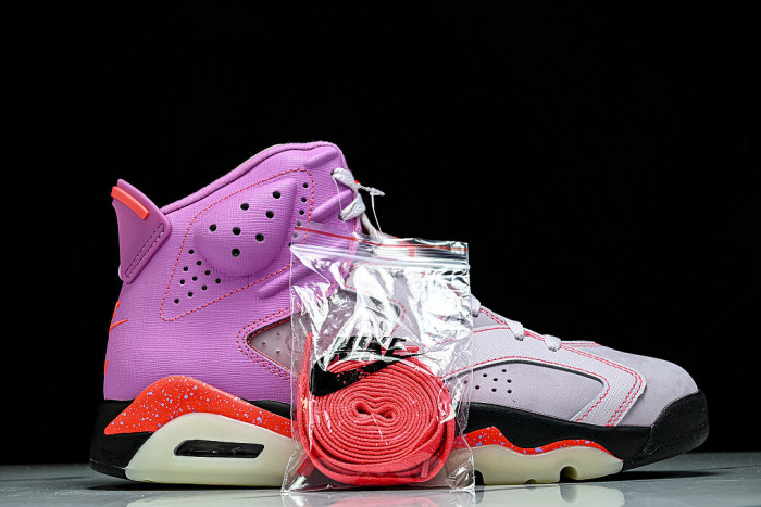 IQ5706-600 JORDAN 6 RETRO PLAYFUL PINK/INFRARED 23/SHY PINK/ARCTIC PINK