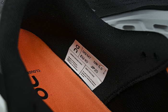 ON RUNNING CLOUDMONSTER 3 TRENDY SPORTS RUNNING SHOES GREY/ORANGE/BLACK