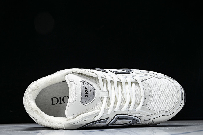 LOW-TOP THICK-SOLED SPORTS CASUAL SHOES WHITE/WHITE/WHITE