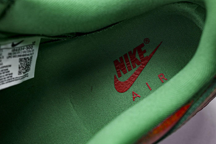 IB6834-300 AIR FORCE 1 LOW 07 STADIUM GREEN/BRIGHT CRIMSON/LASER ORANGE