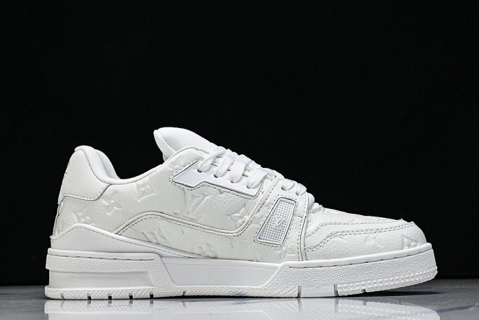 TRAINER SNEAKER LOW RETRO CASUAL SPORTS SNEAKERS WHITE/WHITE/WHITE