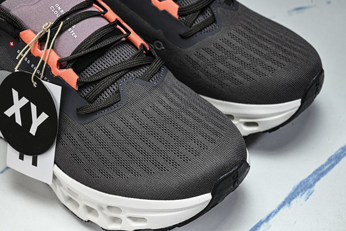 ON RUNNING CLOUDMONSTER 3 TRENDY SPORTS RUNNING SHOES GREY/ORANGE/BLACK
