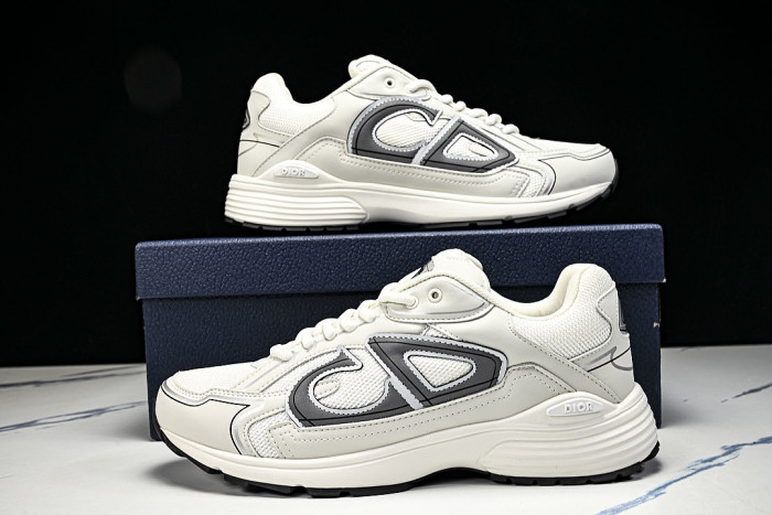 LOW-TOP THICK-SOLED SPORTS CASUAL SHOES WHITE/WHITE/WHITE