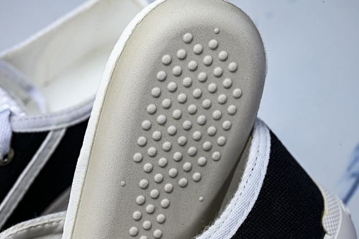 WALK'N LOW CASUAL SHOES FOR WOMEN'S DAILY SPORTS WEAR BLACK/WHITE