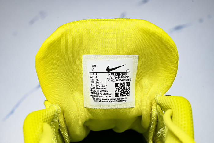 HF7829-300 ZOOM VAPOR PRO 3 SHOCK ABSORBING CASUAL RUNNING SHOES YELLOW/DARK YELLOW