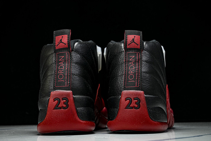 CT8013-002 JORDAN 12 RETRO BLACK/VARSITY RED
